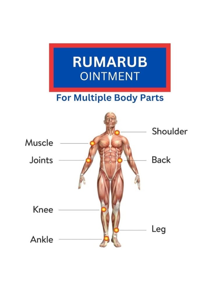 هيربال مرهم روماروب 25 غرام - مرهم عشبي لتخفيف آلام العضلات والمفاصل - Image 3